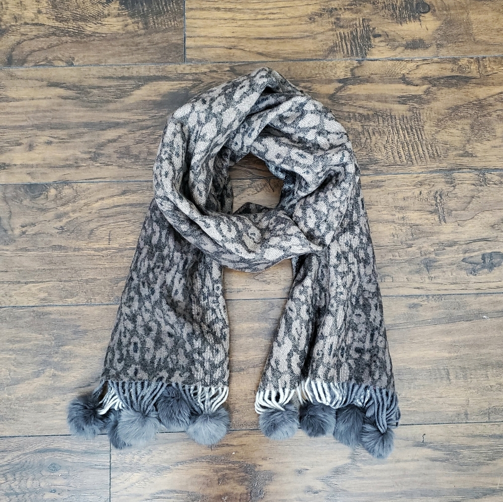Leopard Print Scarf Shawl Wrap